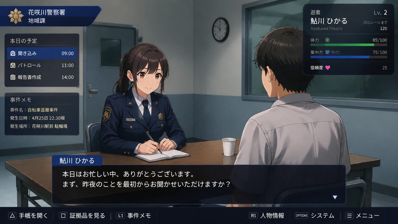 极道无赖EX 女警鮎川光 SLG 实机截图 7